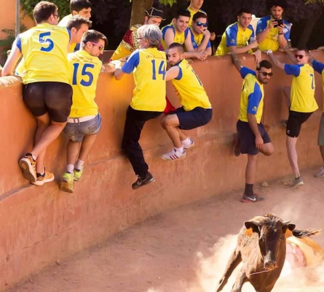 cuidado no os coja
